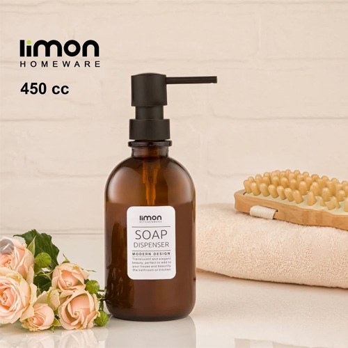 جا مایع شیشه ای لیمون